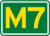 M7 motorway marker