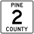 Pine County Route 2 MN.svg