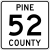 Pine County Route 52 MN.svg