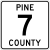 Pine County Route 7 MN.svg
