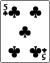 5 of clubs