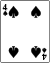 4 of spades