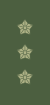 Rank insignia of kaptajn of the Royal Danish Army.svg