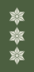 Rank insignia of oberst of the Royal Danish Army.svg