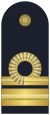 Shoulder rank insignia of capitano di corvetta of the Italian Navy.svg