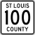 St Louis County Route 100 MN.svg