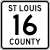 St Louis County Route 16 MN.svg