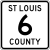 St Louis County Route 6 MN.svg