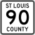 St Louis County Route 90 MN.svg