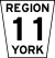 York Regional Road 11.svg