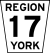 York Regional Road 17.svg