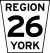 York Regional Road 26.svg