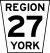 York Regional Road 27.svg