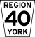 York Regional Road 40.svg