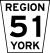York Regional Road 51.svg