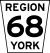 York Regional Road 68.svg