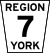 York Regional Road 7.svg