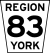 York Regional Road 83.svg