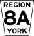 York Regional Road 8A.svg