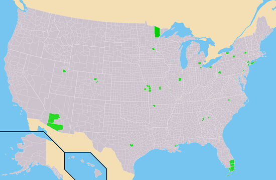 Map of USA counties with domestic partnerships etc-2009-05.PNG