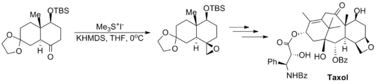 Taxol synthesis CCR step