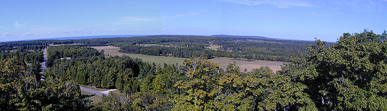 Panorama of NE Washington Island
