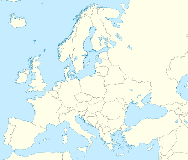 Team locations of the 2011 European Trophy