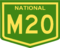 Australian National Route M20.png