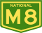 Australian National Route M8.svg