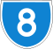 Australian State Route 8.svg
