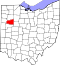 Allen County map