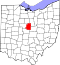 Morrow County map