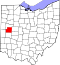 Shelby County map
