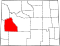 Sublette County map