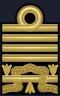 Rank insignia of ammiraglio of the Italian Navy.svg