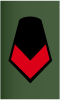 Rank insignia of cabo segundo of the Colombian Army.svg