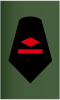 Rank insignia of cabo tercero of the Colombian Army.svg