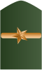 Rank insignia of mayor of the Colombian Army.svg
