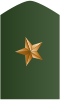 Rank insignia of subteniente of the Colombian Army.svg