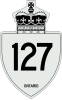 Highway 127 shield