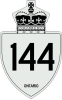 Highway 144 shield