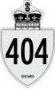 Highway 404 shield