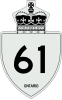 Highway 61 shield
