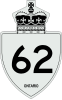 Highway 62 shield