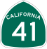 State Route 41 marker
