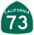 State Route 73 marker
