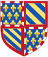 Arms of the Duke of Burgundy (1364-1404).svg