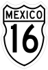 Federal Highway 16 shield