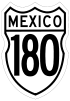 Federal Highway 180 shield
