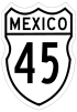 Federal Highway 45 shield